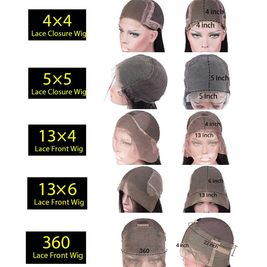 13x4 Transparent Wig